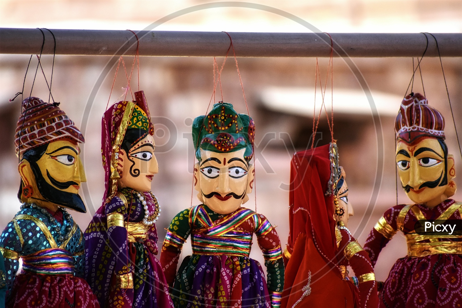 Souvenirs from jodhpur. Dancing Dolls.