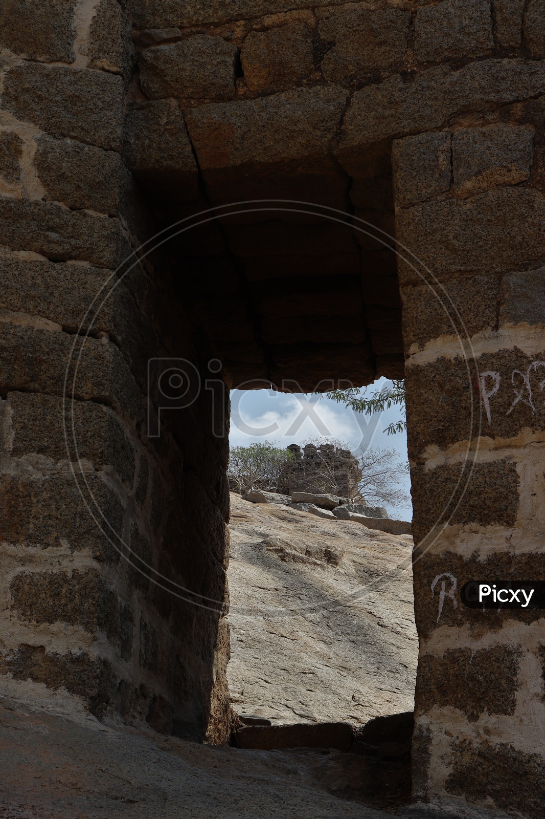 Architectural Views of Bhongir Fort