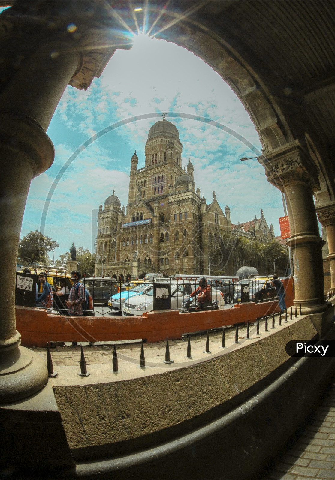 A View Of Mumbai CST or Chatrapati Shivaji Terminus