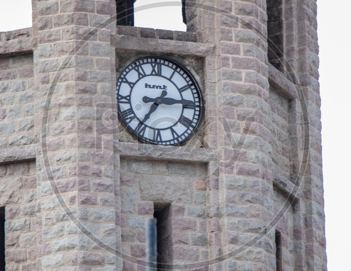 HMT  Clock On The Tower At Mozamjahi Market