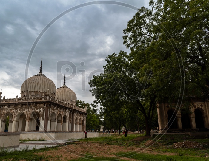 Qutub Shahi Tombs, Hyderabad, Telangana, India