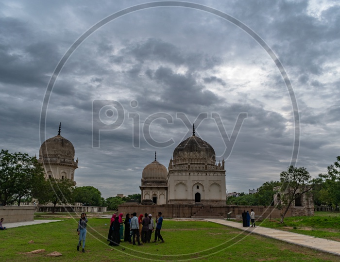 Qutb Shahi Tombs, Qutub Shahi Tombs, Hyderabad.