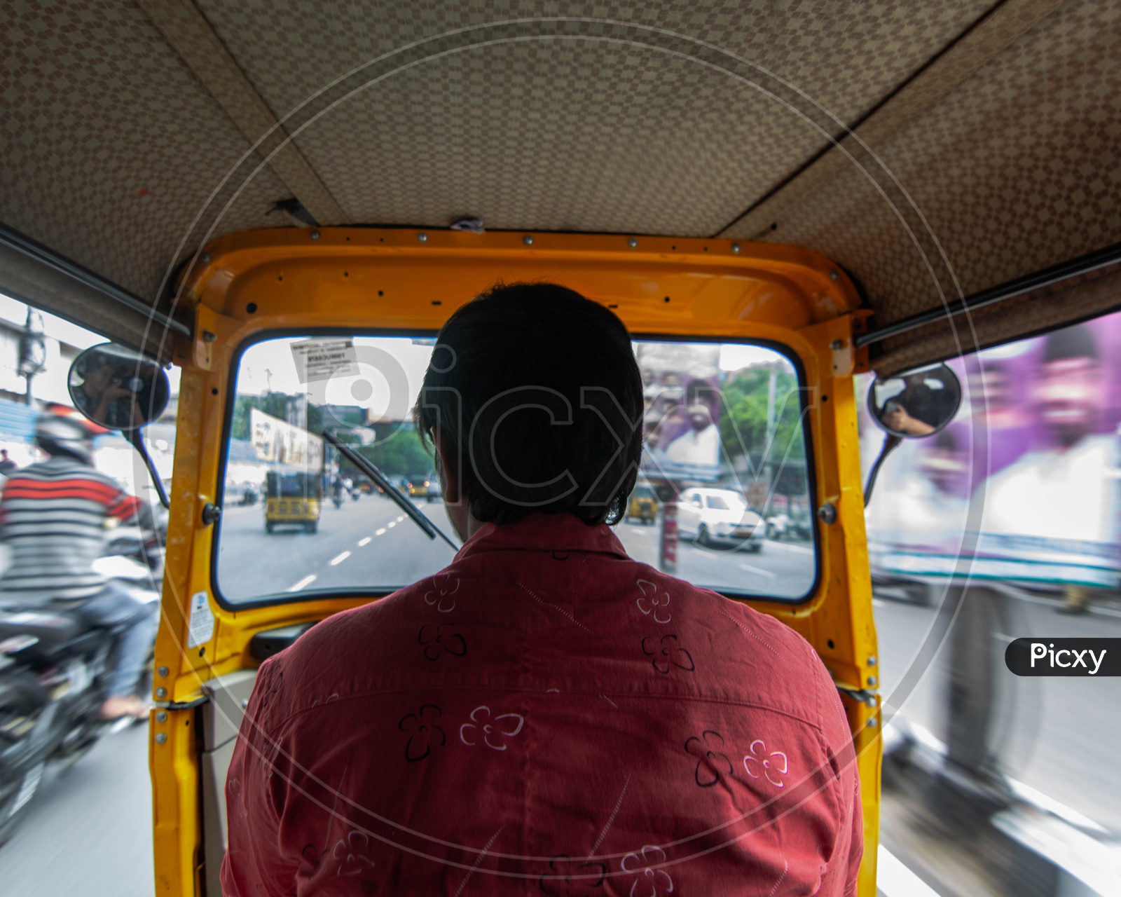 Auto ride in Hyderabad