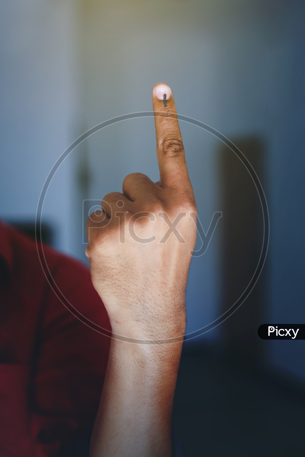 vote finger symbol