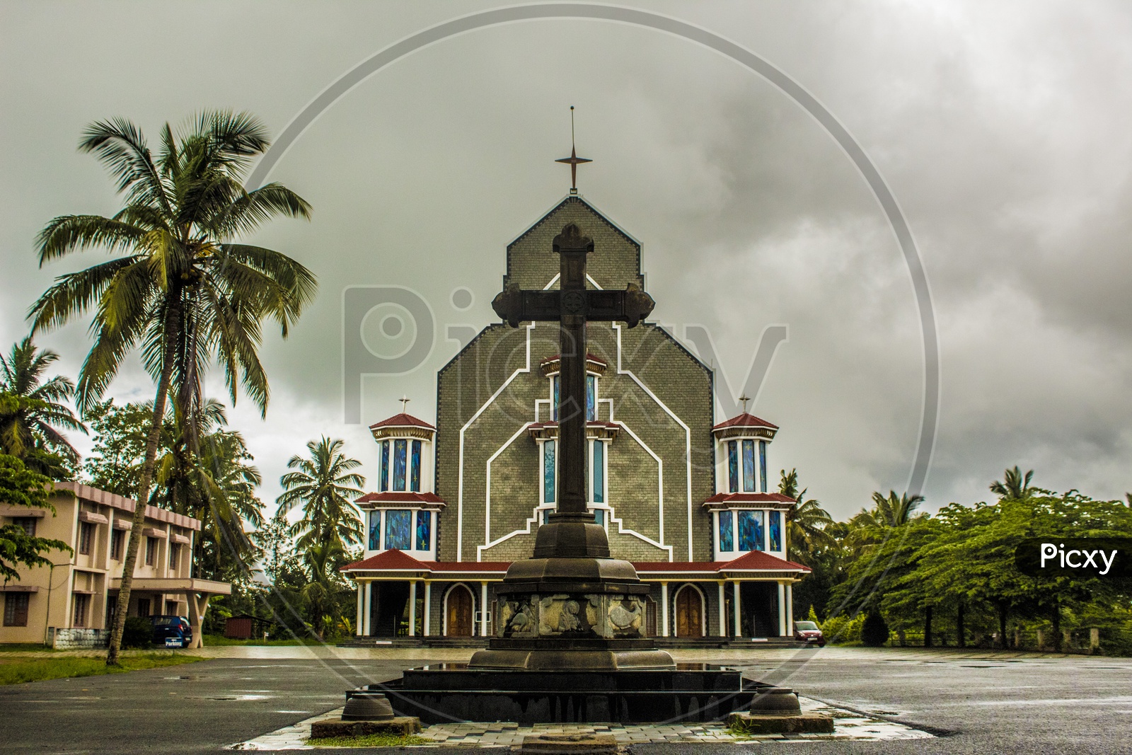 This is one of the famous church in Wayanad, Kerala