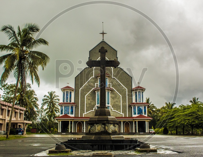 This is one of the famous church in Wayanad, Kerala
