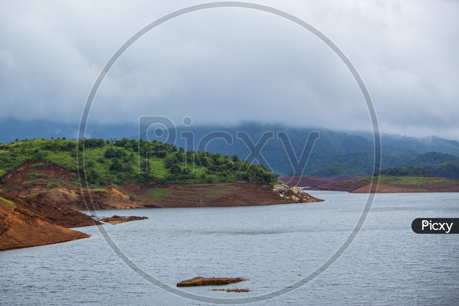 The beautiful view point of Banasura sagar Dam, Kerala