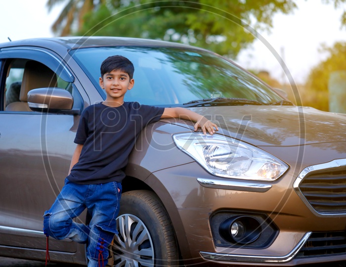 Guy Posing With His Car Stock Photo | Royalty-Free | FreeImages