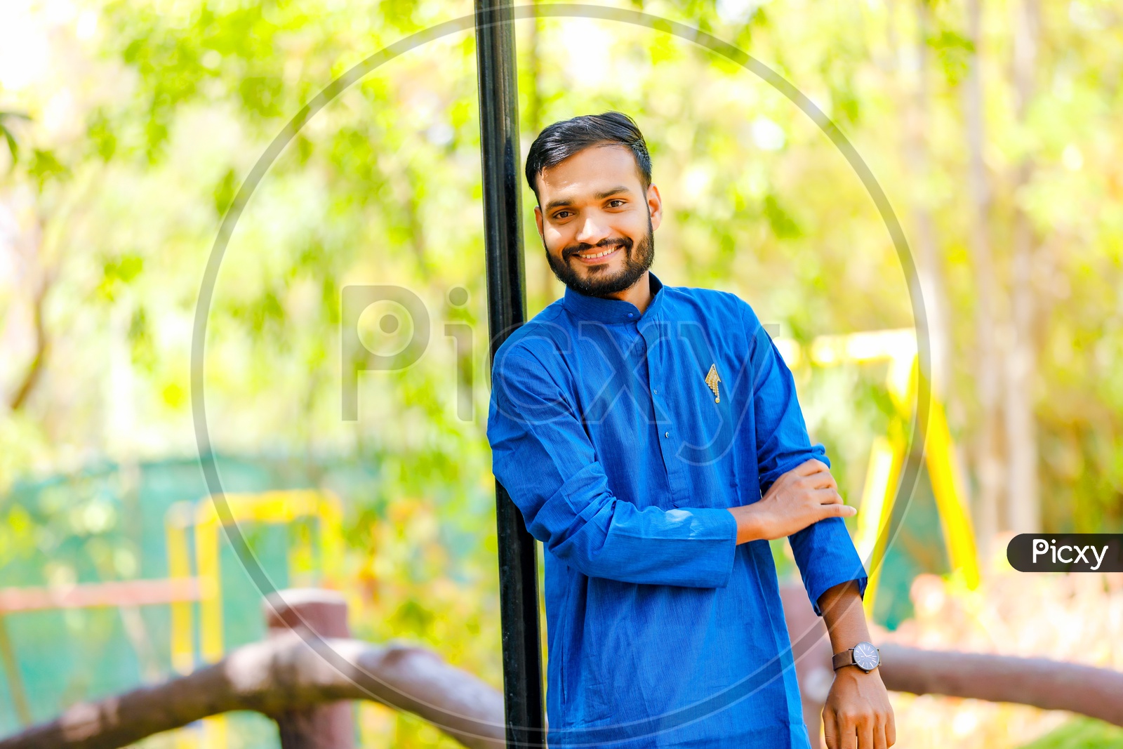Indian man in traditional dress taking part in Mr, Stock Photo, Picture And  Rights Managed Image. Pic. ZON-6869096 | agefotostock