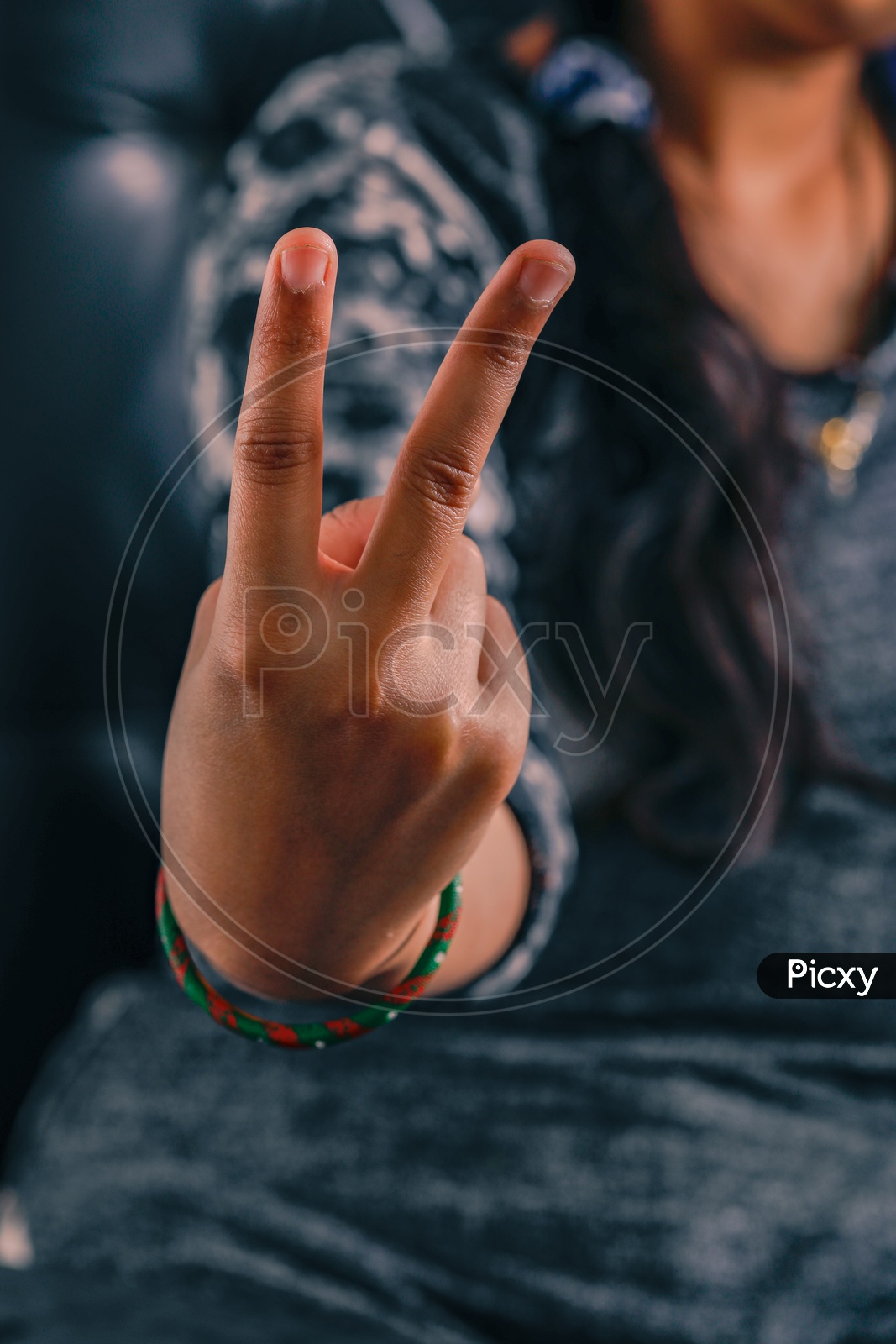 Woman Hands Showing Gestures