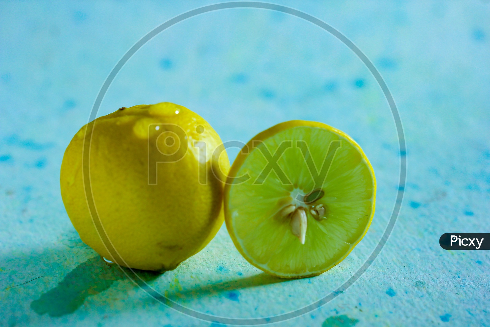 Lemon And Lemon Slice