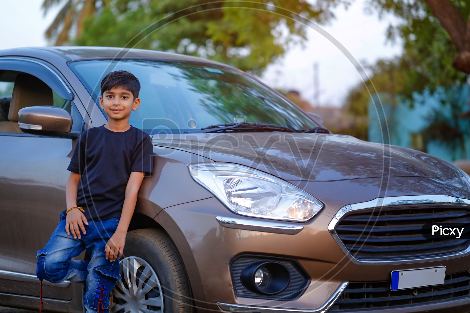 Portrait of young stylish indian man model pose in street against suv car  Stock Photo - Alamy