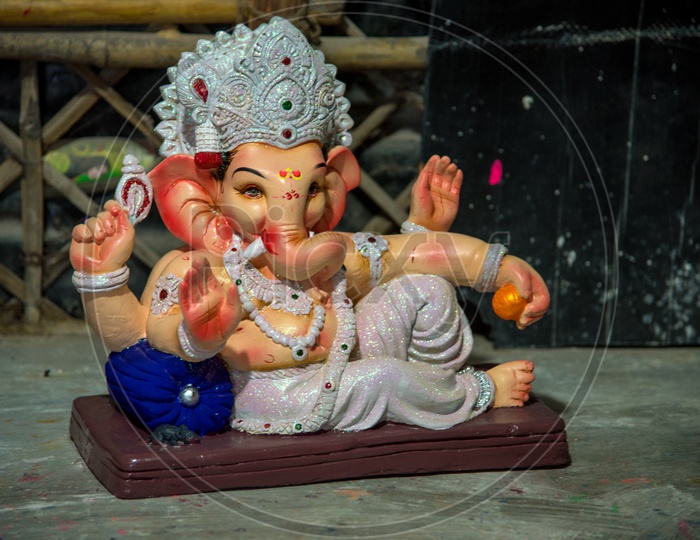 Lord Ganesh Idols In Workshops