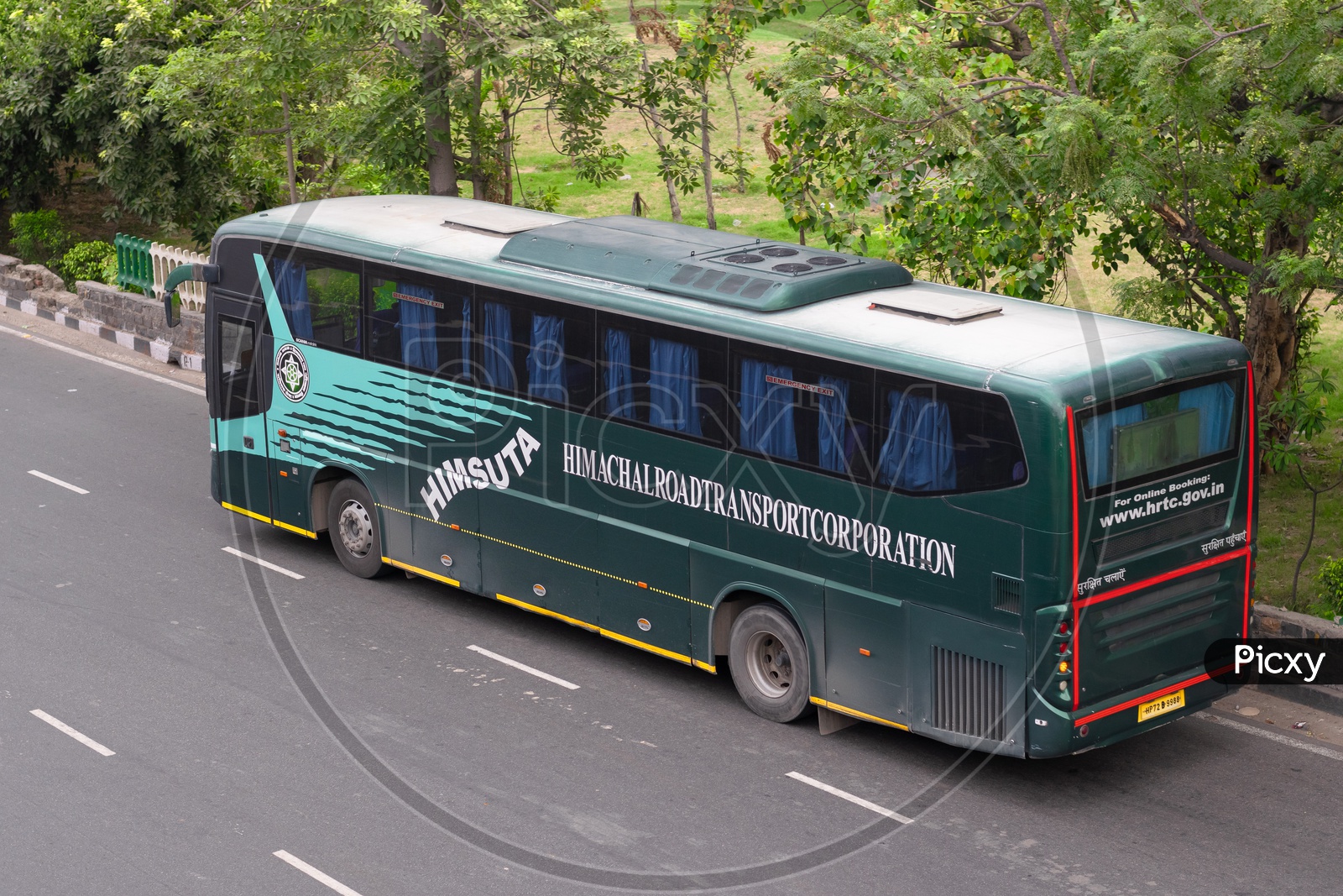 Himachal Road Transportation Corporation (HRTC) Bus