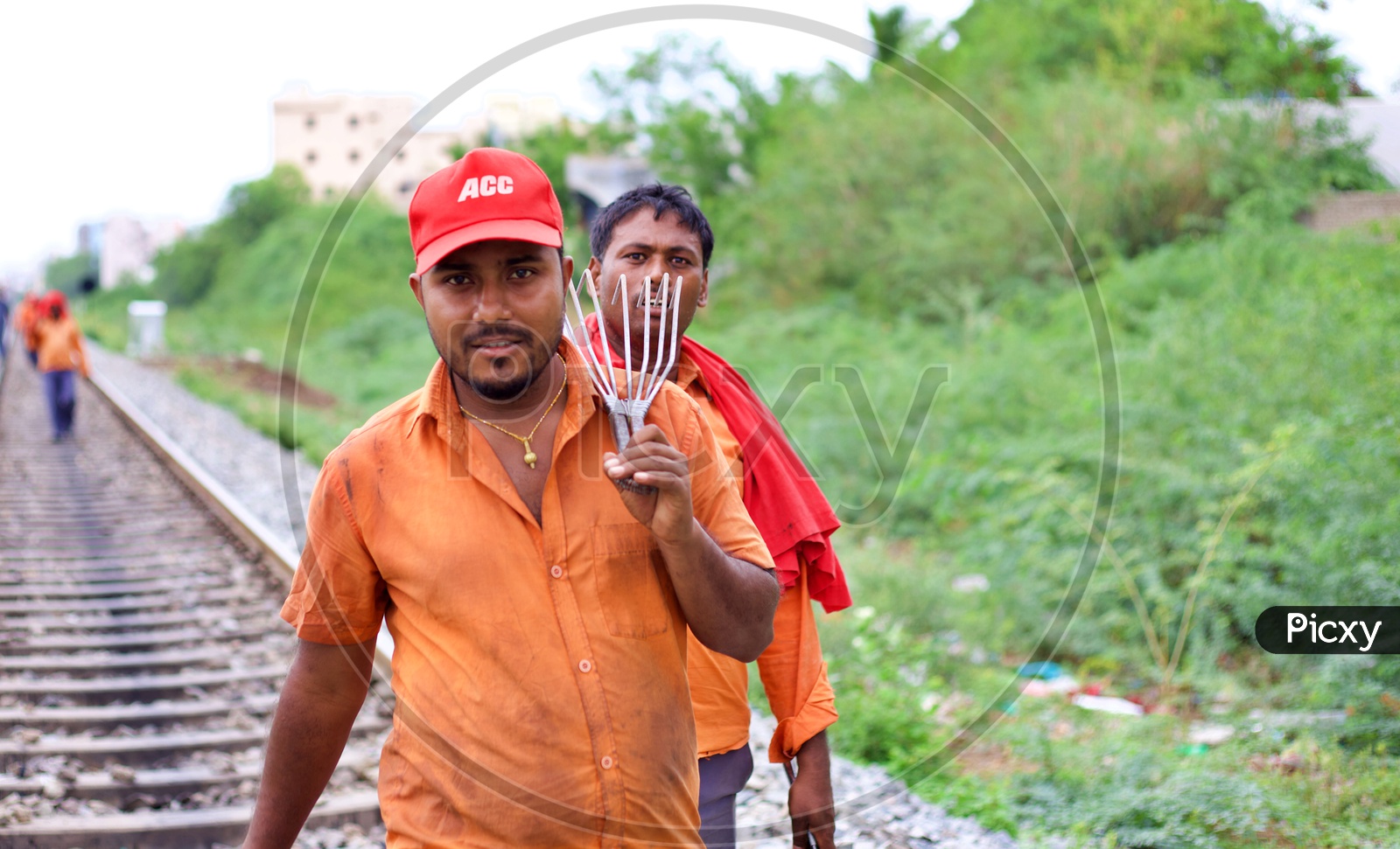 A Railway worker.