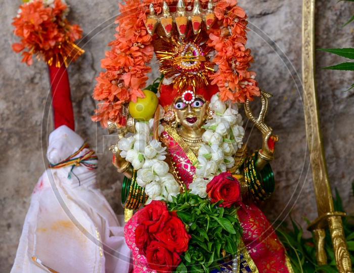 Durga maata idol