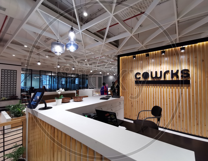 CoWrks Office Working Spaces Reception