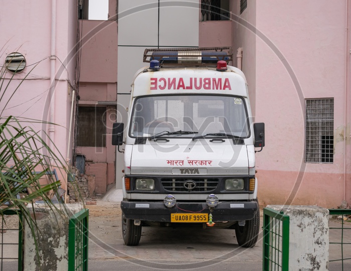 Ambulance at Institute Hospital, Indian Institute of Technology Roorkee (IIT Roorkee)