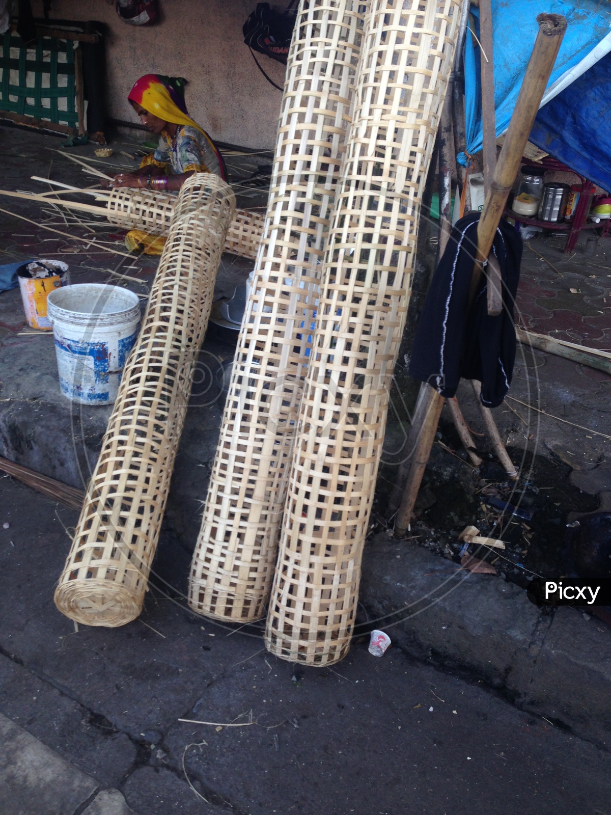 Handicrafts Out of Bamboo