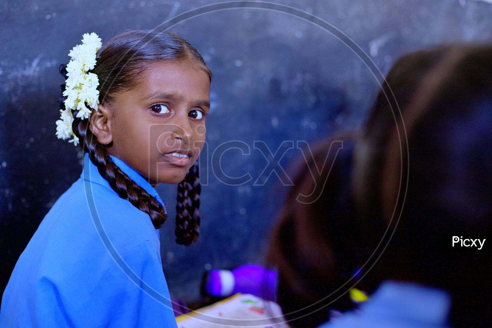A Govt school girl student.