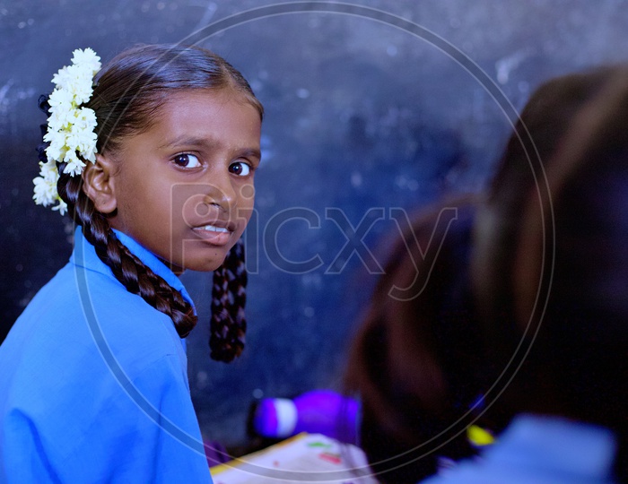 A Govt school girl student.