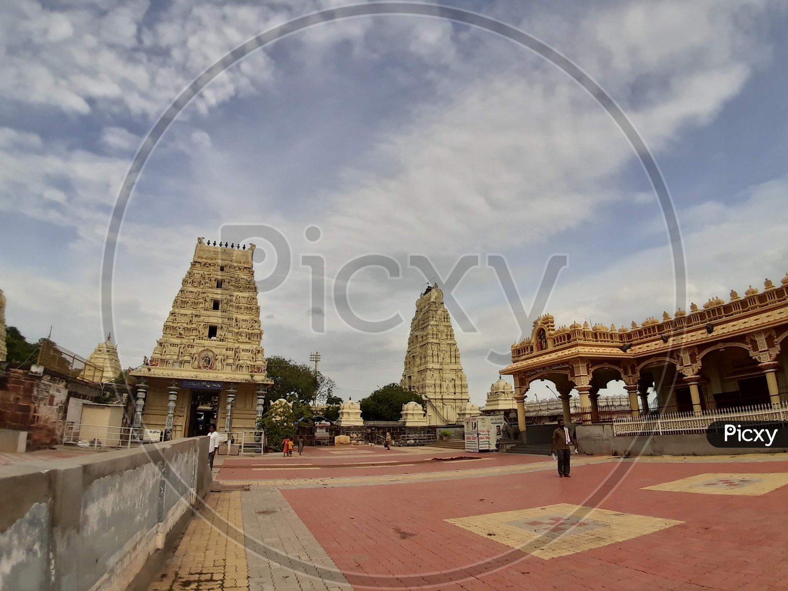 Gopuram of the temple