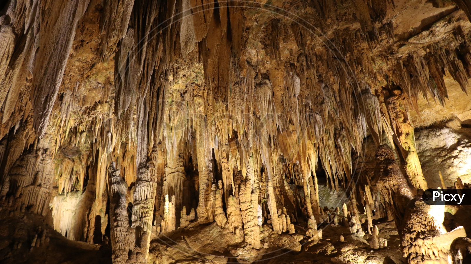 Natural Cavern of Luray  at Shenandoah Valley in Virginia