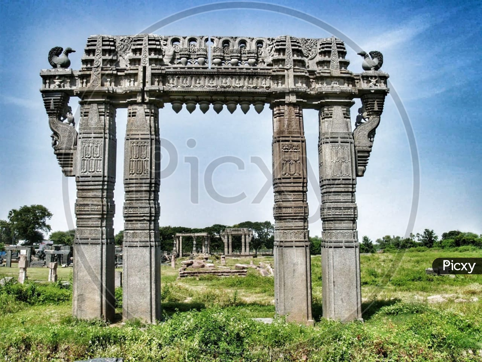 Kakathiya Dynasty Arches  In Warangal