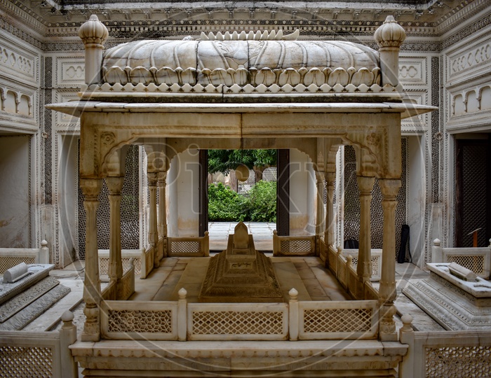 Paigah Tombs With Interior Architecture Of Tomb