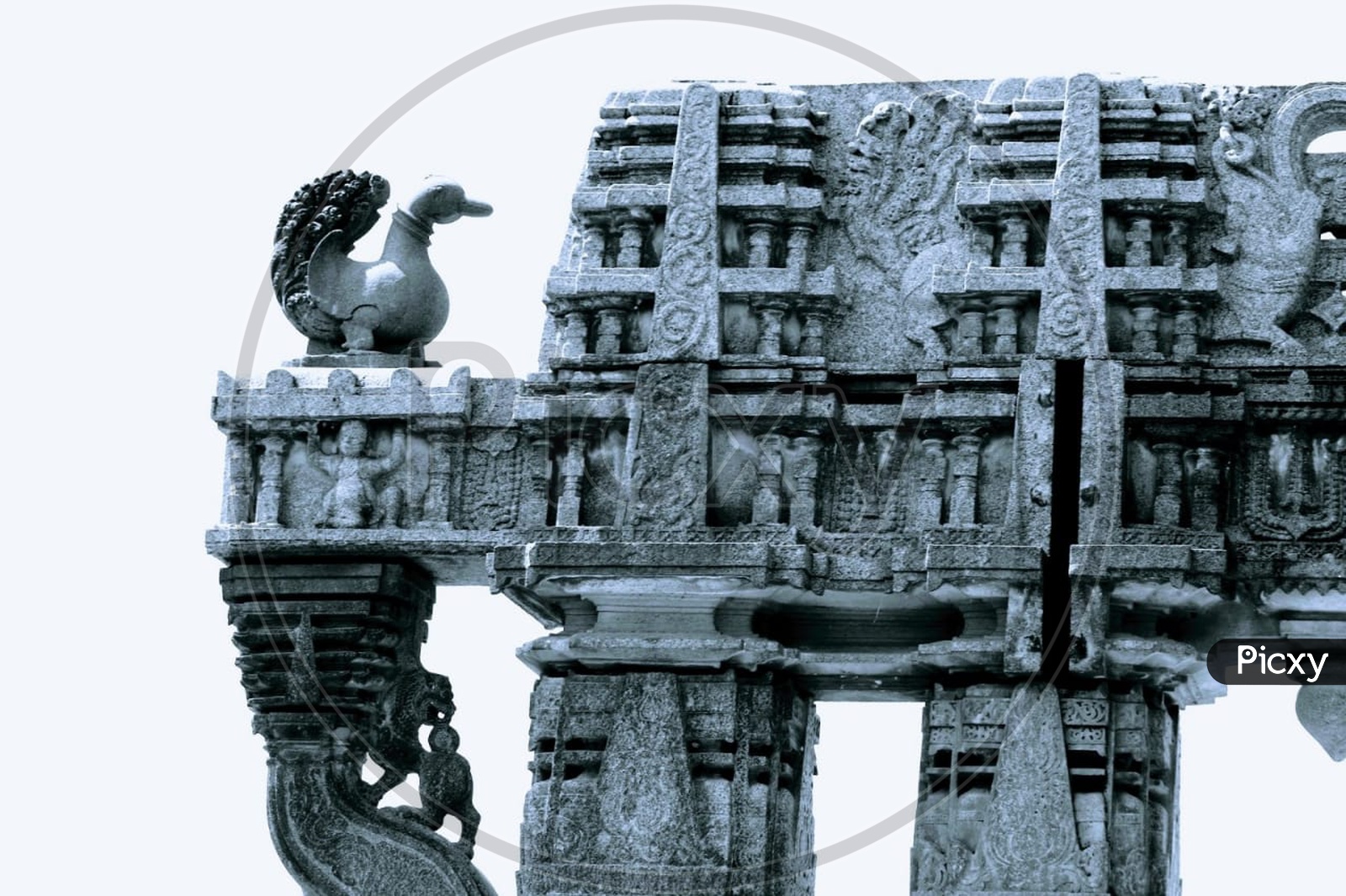 Kakathiya Dynasty Arches Design Closeup