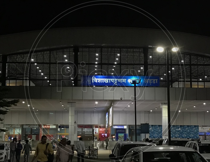 Visakhapatnam Airpot Entrance