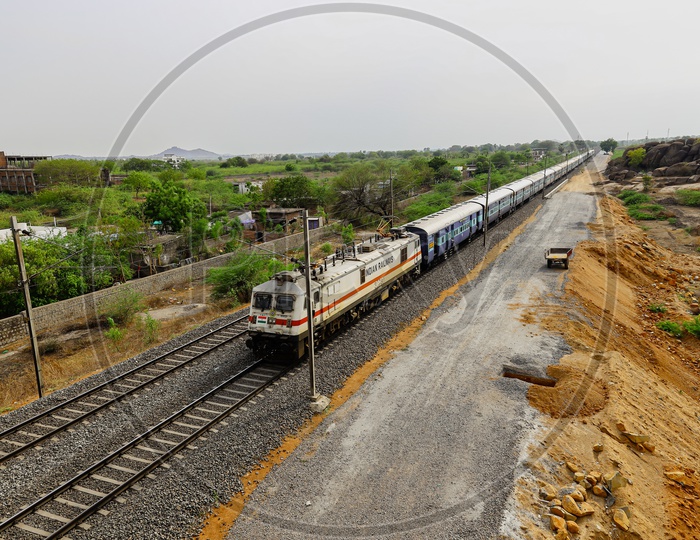Indian Railways !! Laying new tracks.