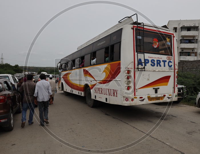 APSRTC Super Luxury Bus to Vinukonda via nagarjuna sagar
