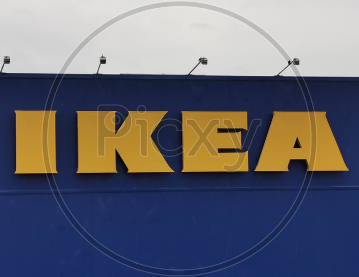 IKEA  In Hyderabad Name Board