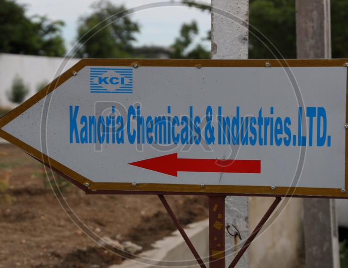 Kanoria  Chemicals & Industries LTD  Name Board