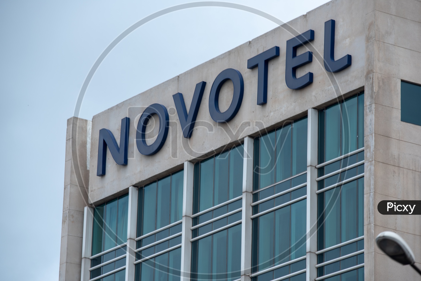 Novotel hotel name board