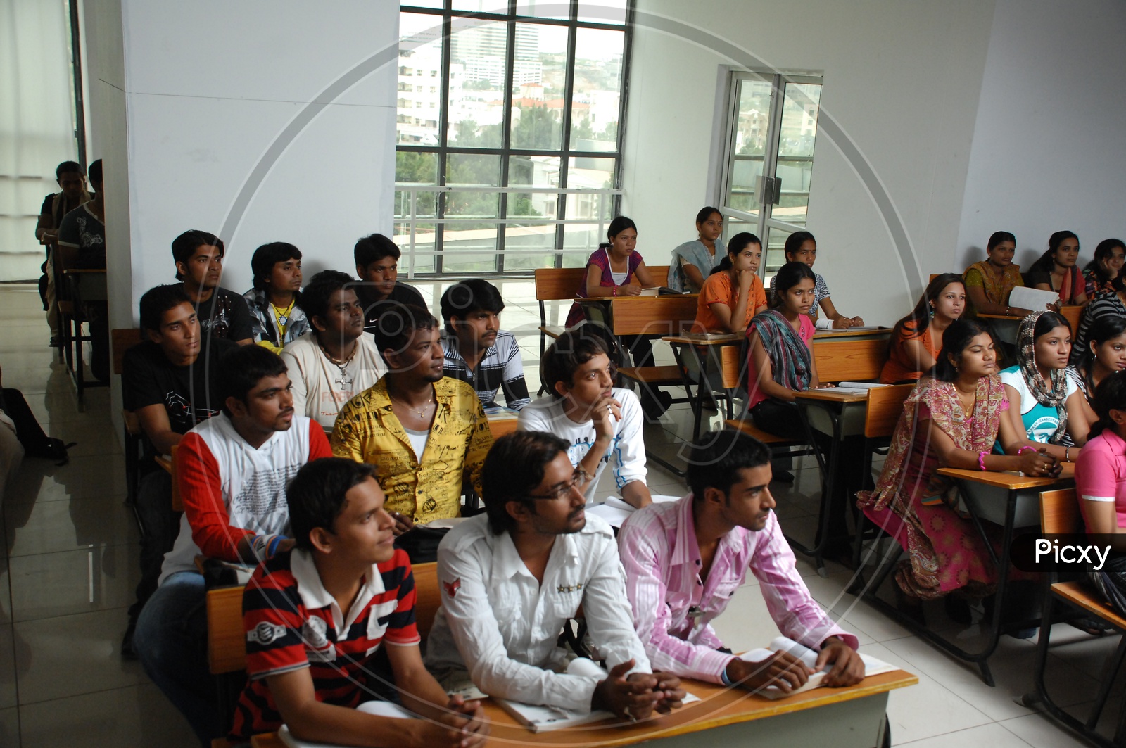 Indian Students in Class room