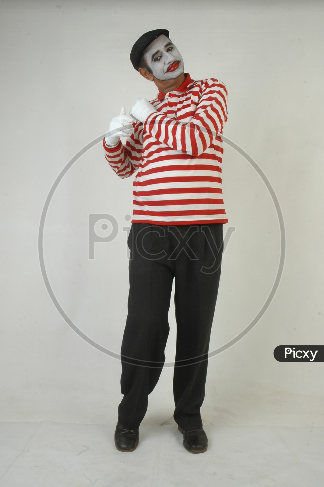 Image of Mime Artist With ExpressionsRU631889Picxy