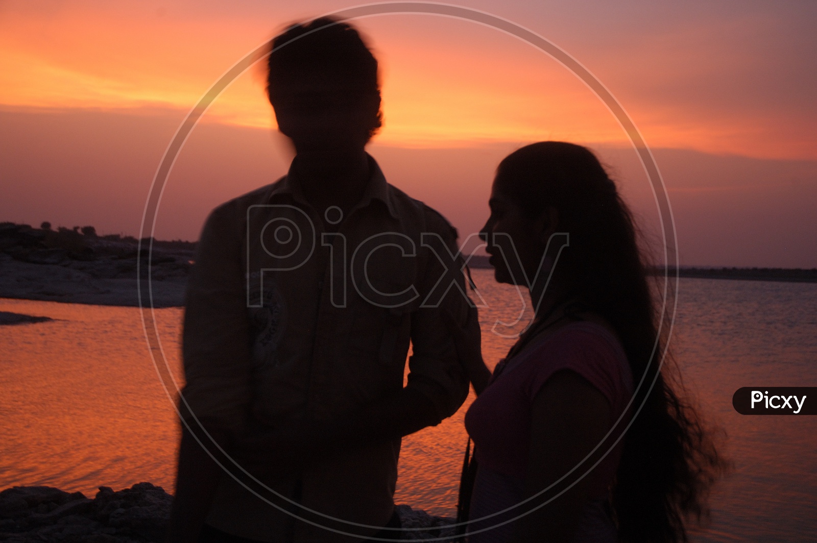 Silhouette of a Couple