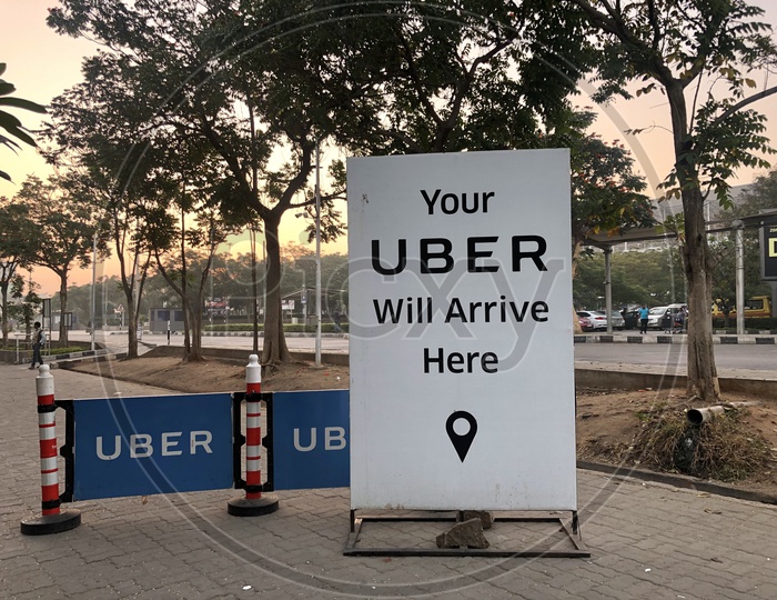 Uber Pickup Point At RGIA  Shamshabad Airport