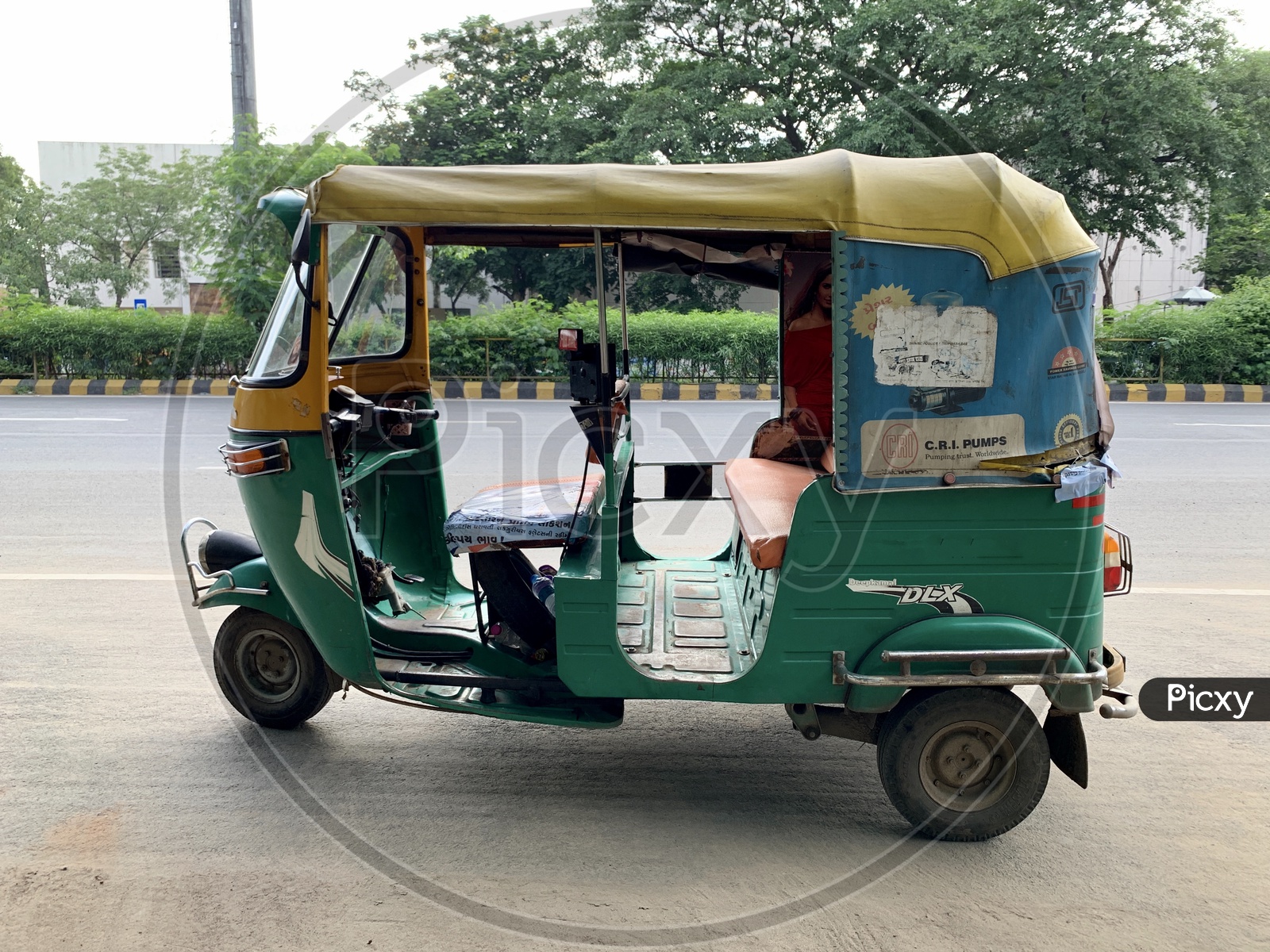 The auto rickshaw