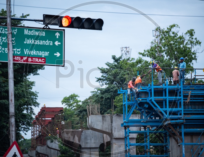 BBMP, Bruhath Bengaluru Mahanagara Palike, Simpex Infrastructures Ltd Project for Elevated Corridor (Flyover) Construction from Ejipura to Kendriya Sadan
