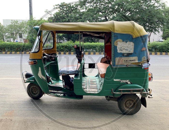 The auto rickshaw