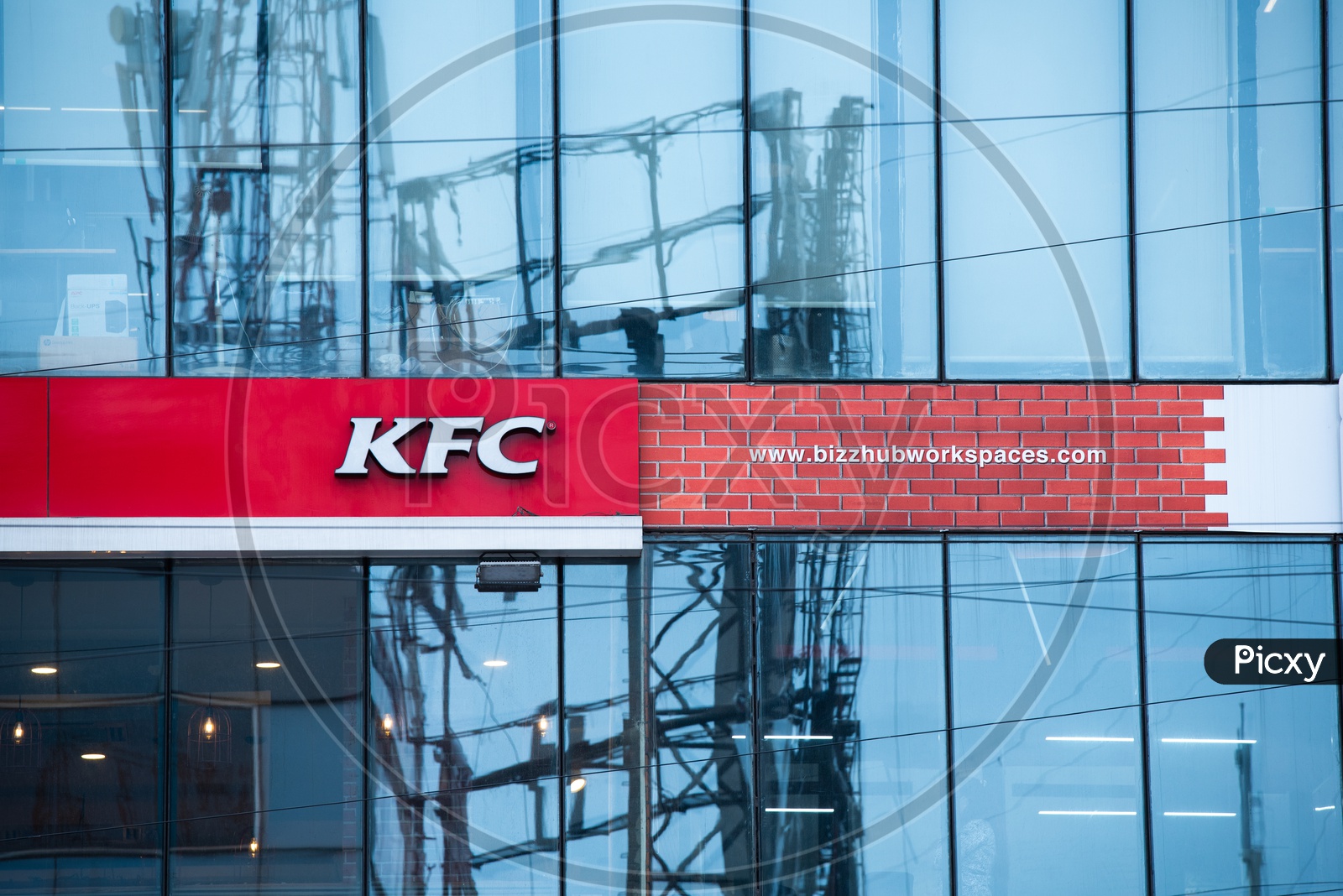 KFC American Fast Food Chain.
