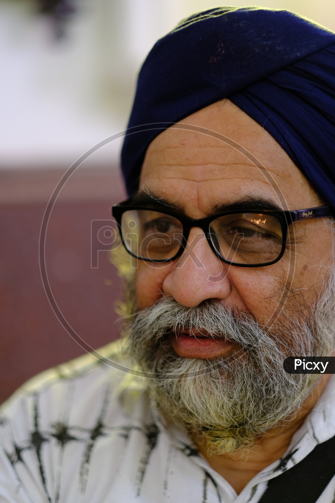 Portrait Of a Sikh Man