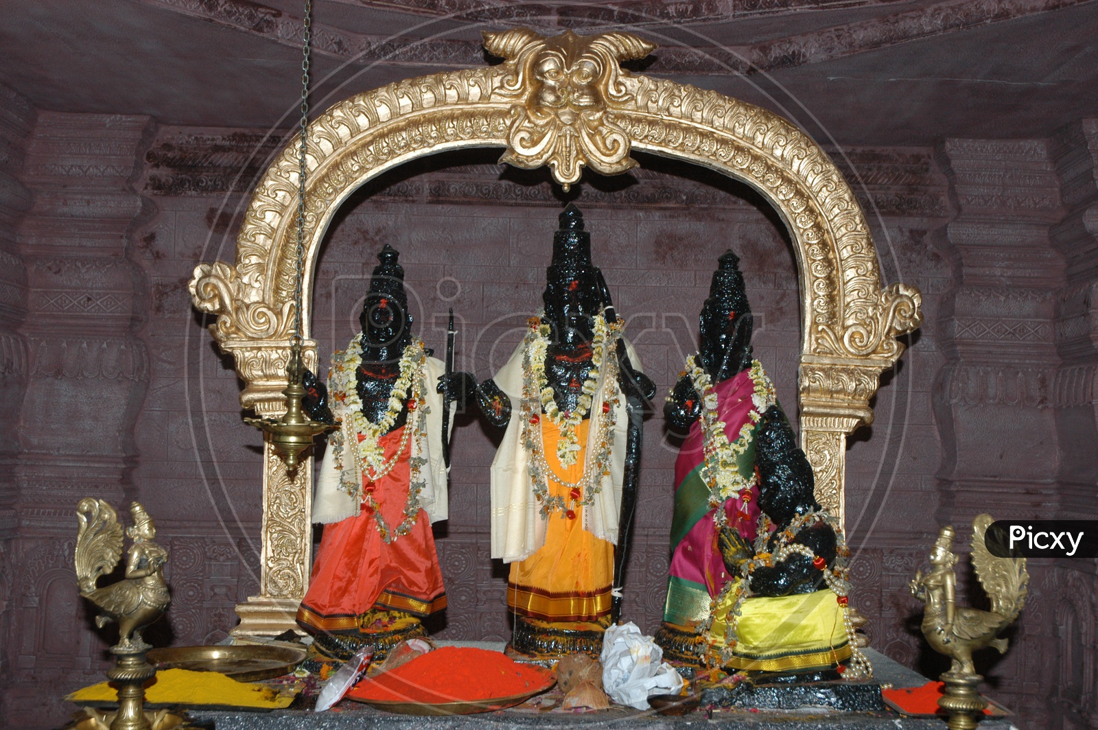 Image of Lord Sri Rama Sita Laxman Idols-ZI694856-Picxy