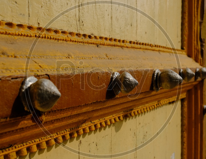 Traditional Old Wooden  Door