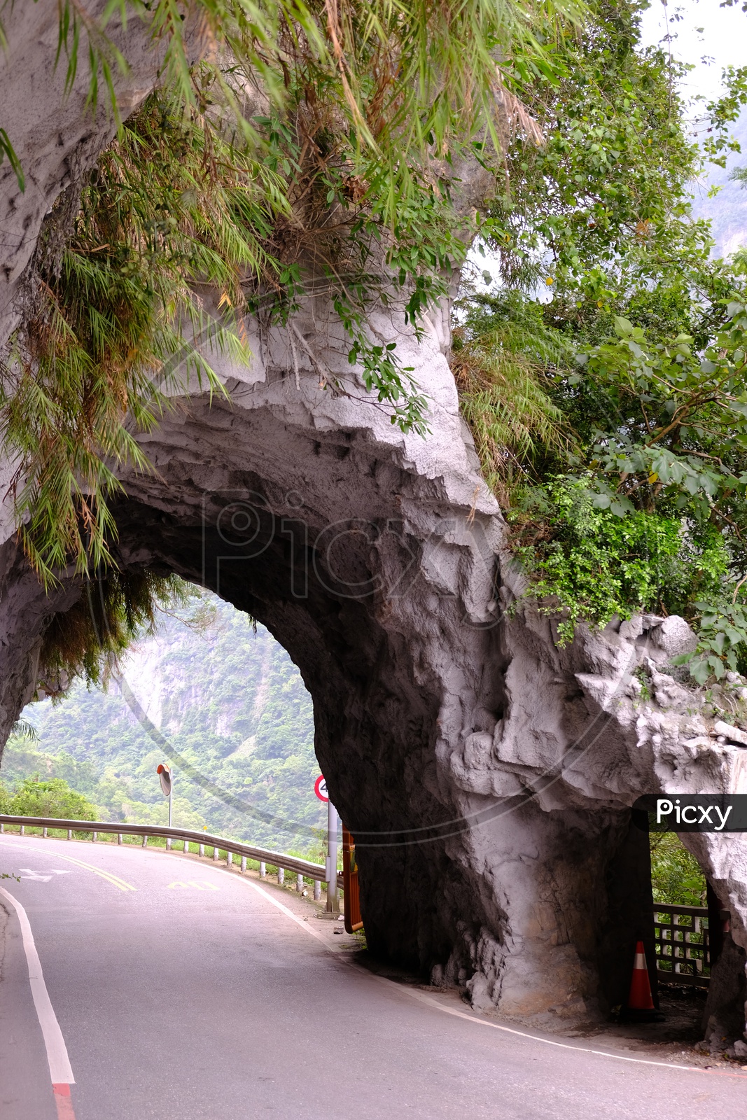 Rock Cave Entrance of Taroko National Park