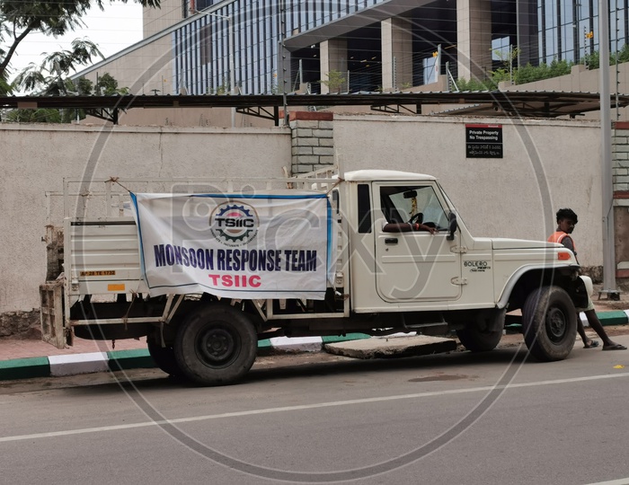 TSIIC Monsoon Response Team Van