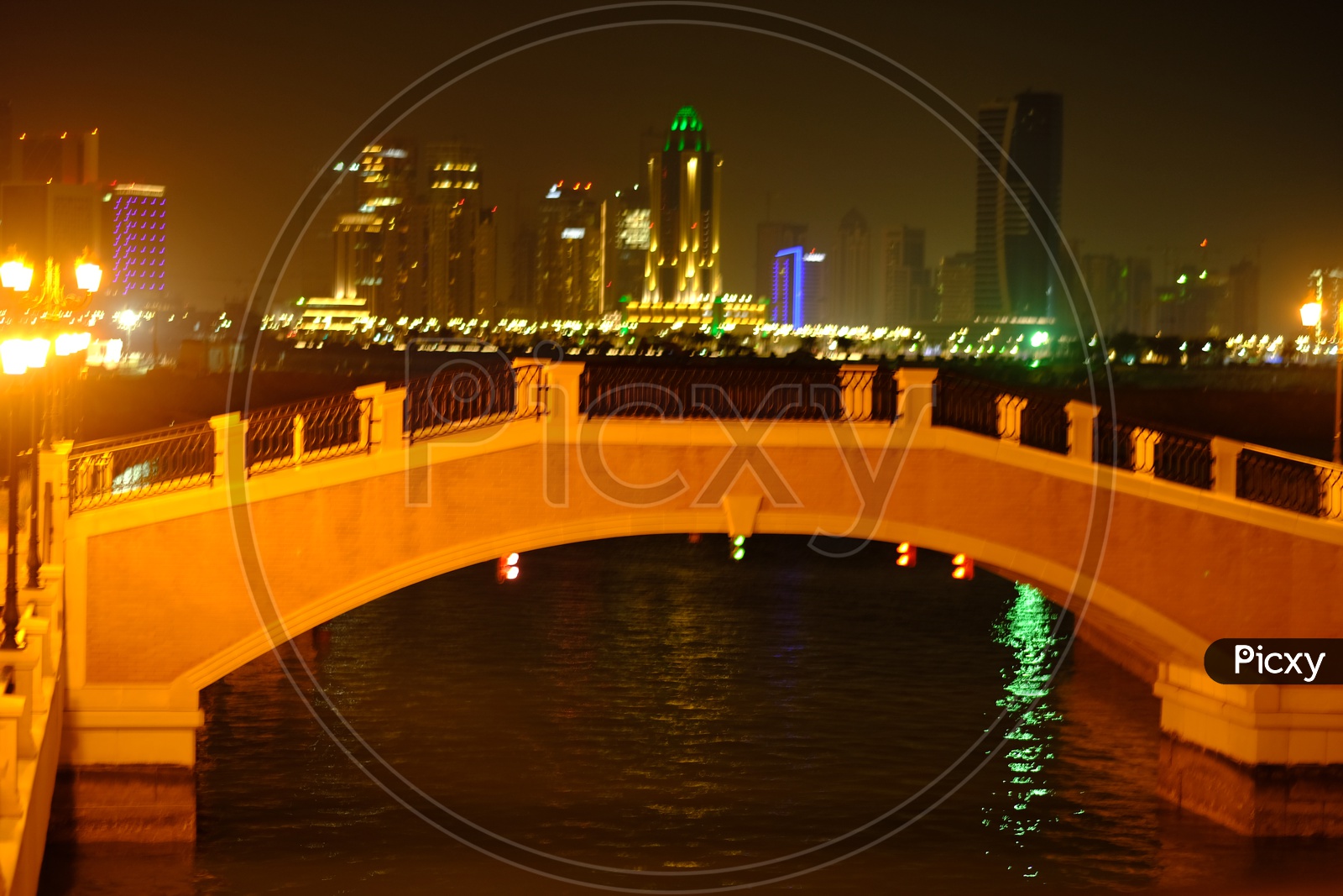 A Bridge way in Qatar